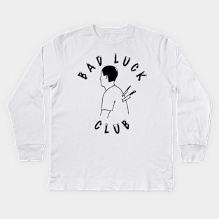 Bad luck club Kids Long Sleeve T-Shirt